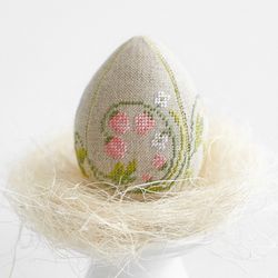 Easter egg cross stitch pattern