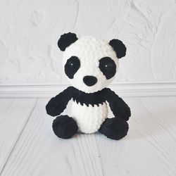 Stuffed panda bear toys | crochet panda toy