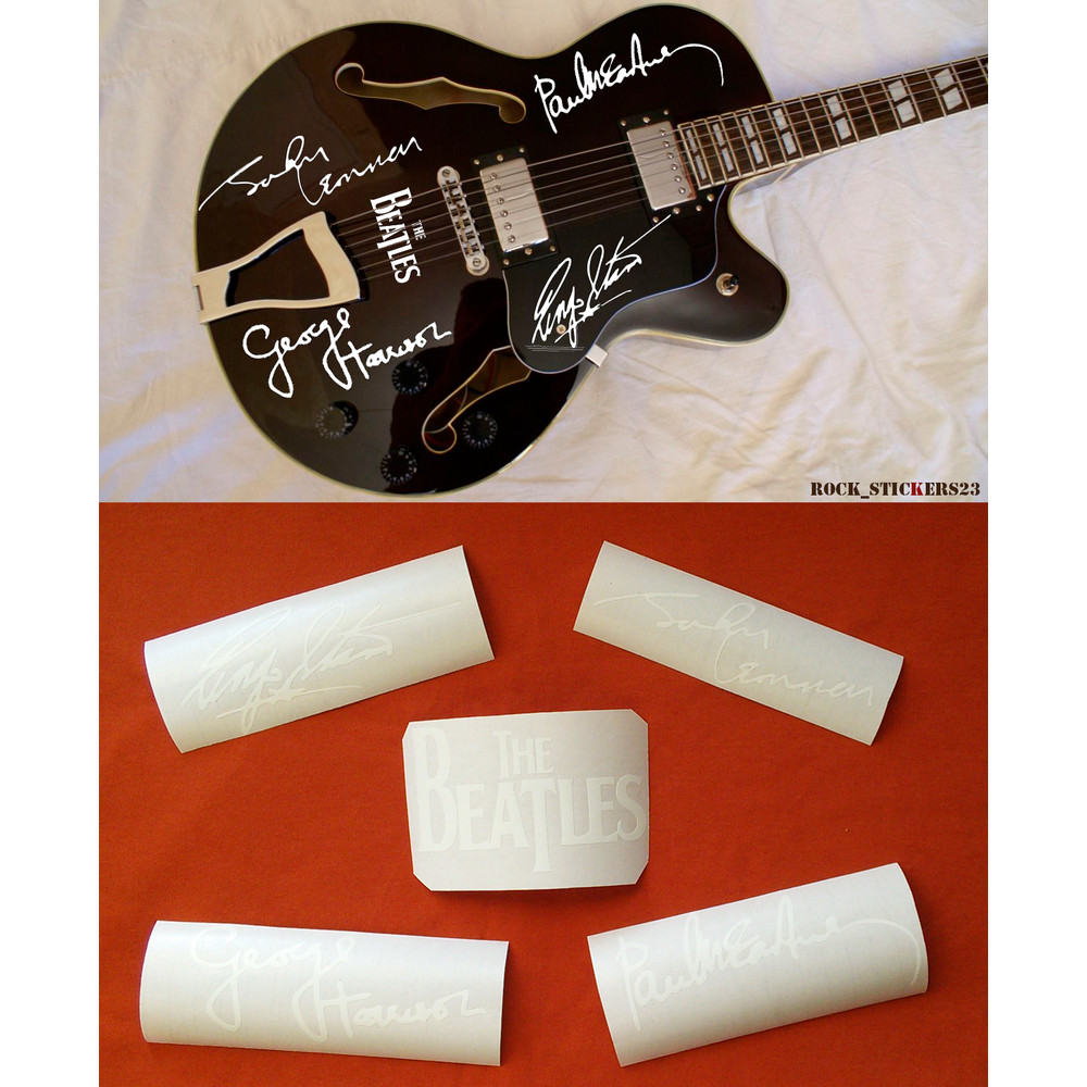 The beatles stickers .png