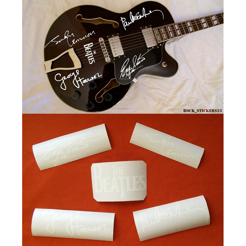 The beatles stickers .png