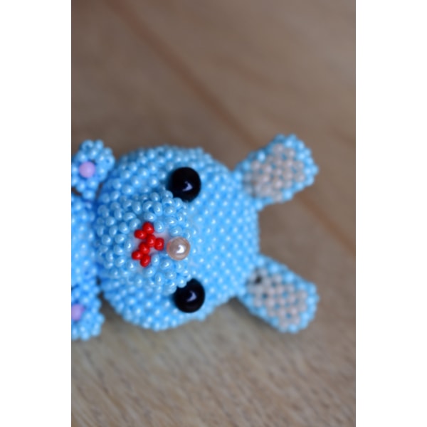 How to make easy beaded animal rabbit. 3d beading tutorial, - Inspire ...