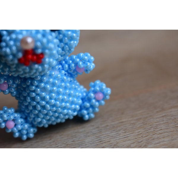How to make easy beaded animal rabbit. 3d beading tutorial, - Inspire ...