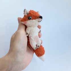 Mini Fox Teddy Animal - 10cm