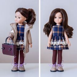 paola reina clothes, 13 inch doll clothes set of 5, doll clothing, dolls outfit, doll fashion, exclusive doll clothes