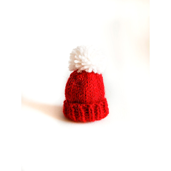 Brooch hat Knitting pattern PDF