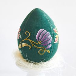 Easter egg cross stitch pattern