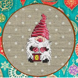 Modern Christmas cross stitch patterns PDF