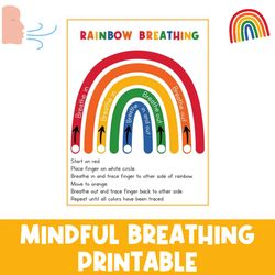 Deep Breathing | Grounding | Calm Down Strategies | Poster | Coping Skills | Calm Corner | Techniques | Busy Book