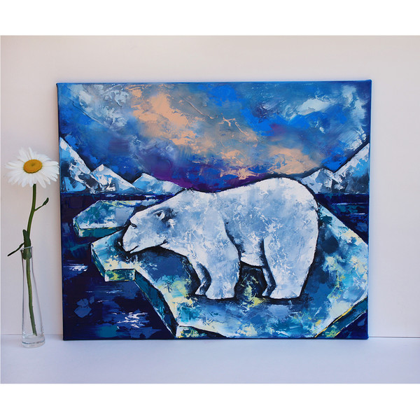 White Bear Painting Animal Original Art_3.jpg