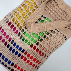 Crochet tote pattern, crochet bag pattern, crochet beach bag, market bag crochet, crochet pattern digital