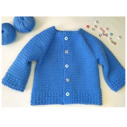 Crochet baby cardigan, crochet patterns, crochet baby sweater pattern, crochet toddler cardigan
