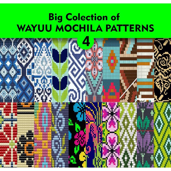 Wayuu Patterns Wayuu mochila bag patterns / Big Collection - 2 - Inspire Uplift