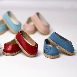 2-inch shoes for doll Ruby Red Fashion Friends 14.5 inches, doll artificial leather shoes 6 cm, RRFF doll shoes
