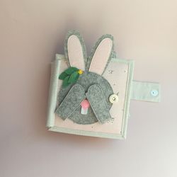 Quiet book for girls " Rabbit " IN STOCK