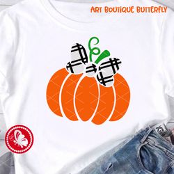 pumpkin and bow clipart thanksgiving decor happy harvest wall art farmhouse decorations