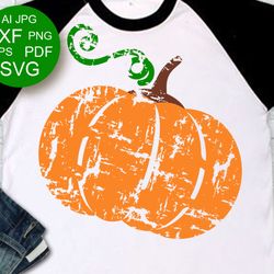pumpkin grunge clipart thanksgiving happy harvest print digital downloads files png pdf svg