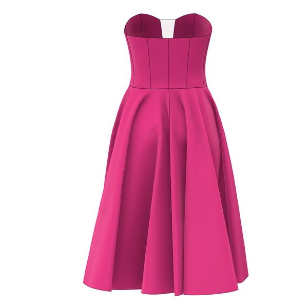CHARM DRESS BACK RED.png
