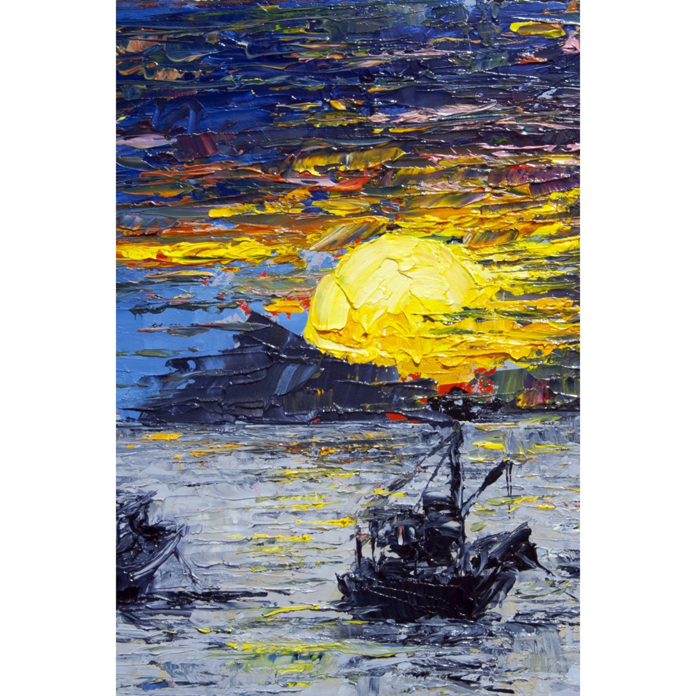 expressionism-Oil-painting-Modern-Paintings-Sunset-Seascape-vivid-picture-blue-2.jpg
