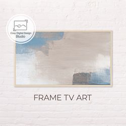 Samsung Frame TV Art | 4k Abstract Pink and Blue Pastel Digital Art For The Frame TV | Instant Download Art