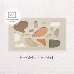 Samsung Frame TV Art | 4k Pastel Colors Abstract Papercut Art For The Frame Tv | Digital Art Frame Tv