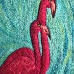 pink flamingo