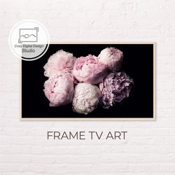 Samsung Frame TV Art | 4k Spring Pink Flowers Art For The Frame TV | Digital Art Frame Tv | Floral Paintings