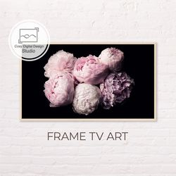 samsung frame tv art | 4k spring pink flowers art for the frame tv | digital art frame tv | floral paintings