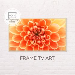 Samsung Frame TV Art | 4k Macro Pink Flower Art For The Frame Tv | Digital Art Frame Tv | Instant Download