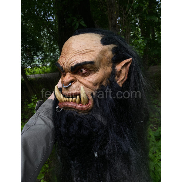 mask of orc c hair world of warcraft
