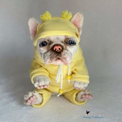 Custom order French Bulldog realistic toy