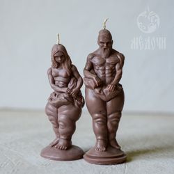 motivating candle «work on yourself» silicone mold for candles/soap/resin