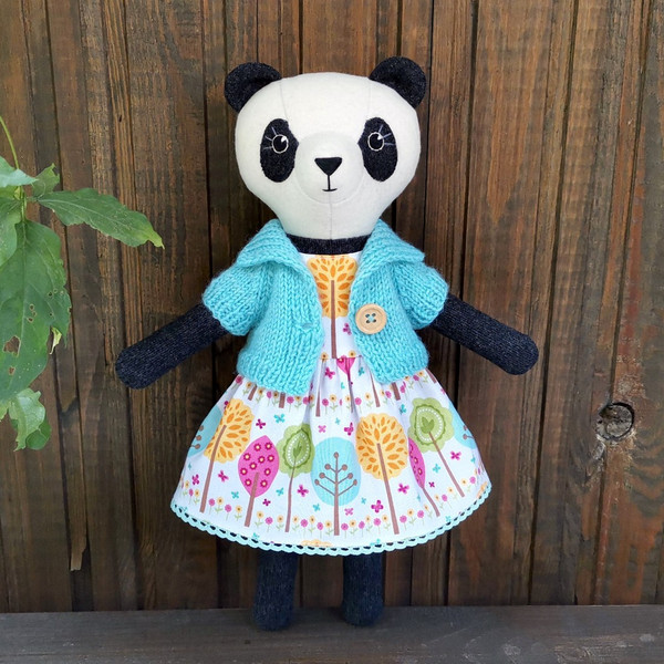 Panda-handmade-toy
