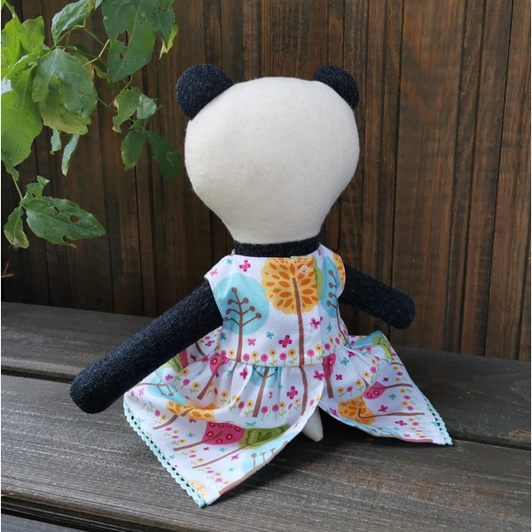 Panda-handmade-doll