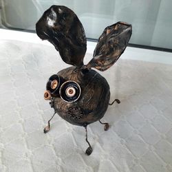 Fly toy statuette, joke present, insect figurine, cool gift for him/her, decor item on the table, giant insect, dung fly