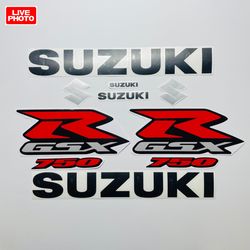 Graphic vinyl decals for Suzuki GSX-R 750 motorcycle 2011-2017 bike stickers handmade