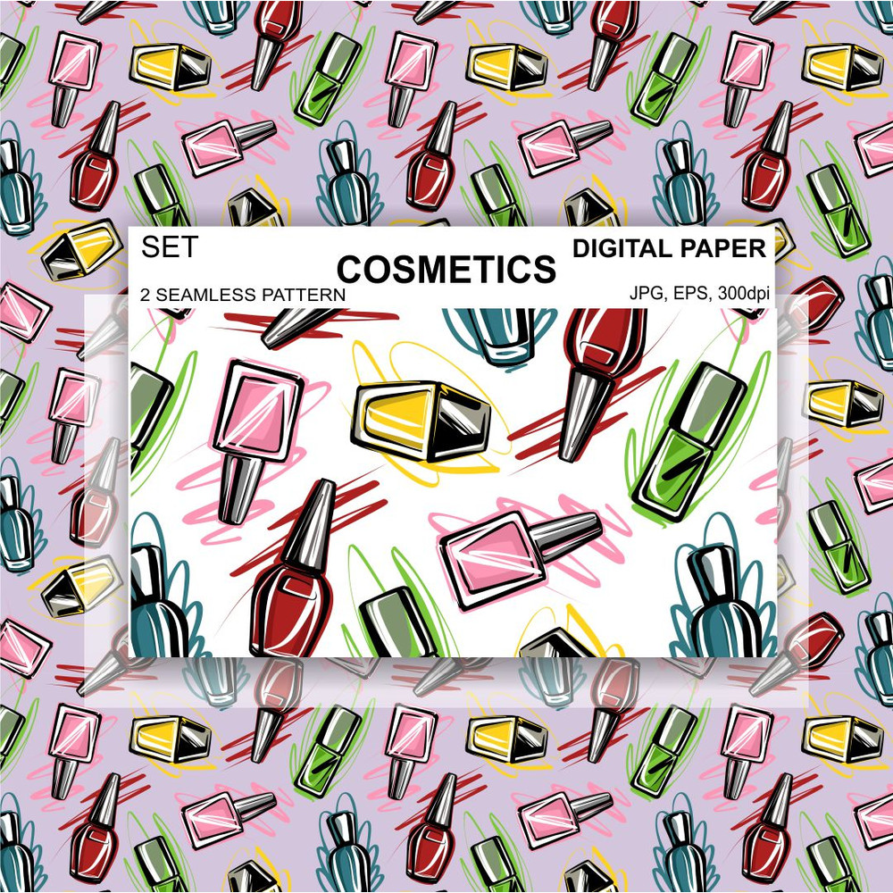 Seamless-pattern-cosmetic-lacquer-wallpaper