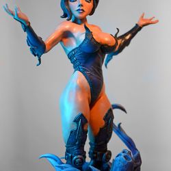 Handmade figure Dark Queen from Battletoads