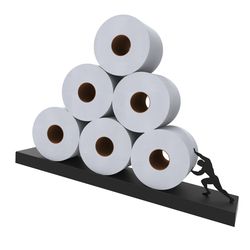 sisyphus metal diagonal shelf for toilet paper rolls