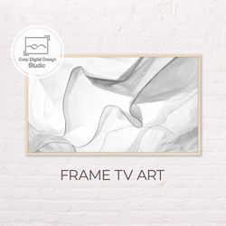 Samsung Frame TV Art | Abstract Macro Black And White Art For The Frame Tv | Digital Art Frame Tv