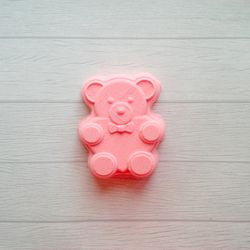 TEDDY BEAR BATH BOMB MOLD STL file for 3D Printing