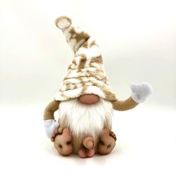 Funny scandinavian gnome, Sweden tomte, Soft plush gnome, Sexy leprechaun as a gift, Gift for girlfriend, Goodbye gift
