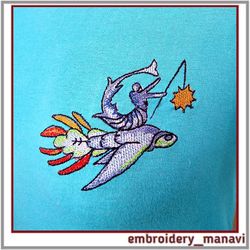 Digital Machine Embroidery Design Mythical creature