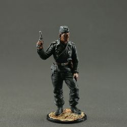 Painted Collectible Toy tin soldiers 54 mm The Second World War. Wehrmacht (Germany). 1941-42
