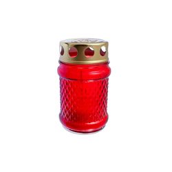 Inextinguishable lamp, red, 10.5 cm, Home decor Candle Accessories Candles Holders Garden