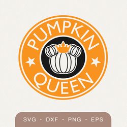 Pumpkin queen SVG file, Funny Halloween shirt SVG