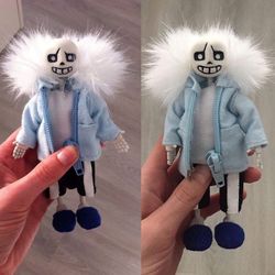 sans doll | undertale game character collectible figurine | undertale character