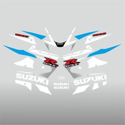 Graphic vinyl decals for Suzuki GSX-R 1000 motorcycle 2000-2002 bike stickers handmade