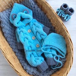 newborn boys clothes, baby boys winter outfits, baby winter clothes, outfit baby boys winter, knitted jumpsuit coming ho
