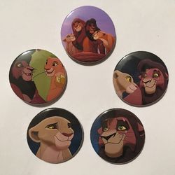 The Lion King 2 Set of 5 Pins