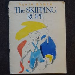 Children's book Illustrated Goriayev book Rare Vintage Soviet Book USSR in English. The skipping rope. Agnia Barto